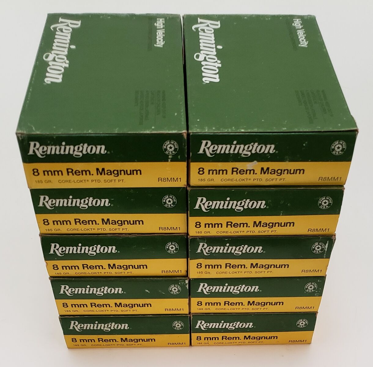 Rare Factory Remington 8mm Rem Magnum 185gr Hunting Rifle Ammo 8 Mag 200pc Lot