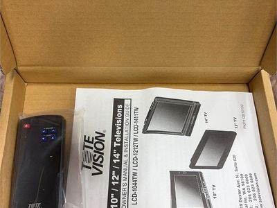 Tote Vision 12" LCD TV Monitors
