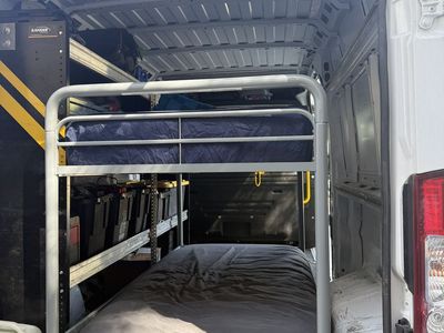 Sturdy metal loft bed