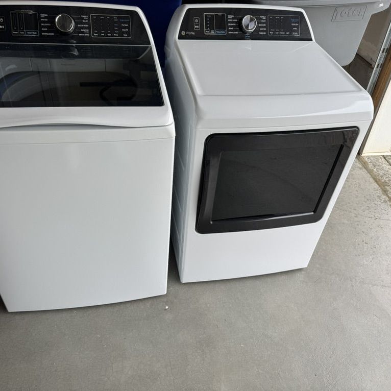 GE Profile Washer and Dryer