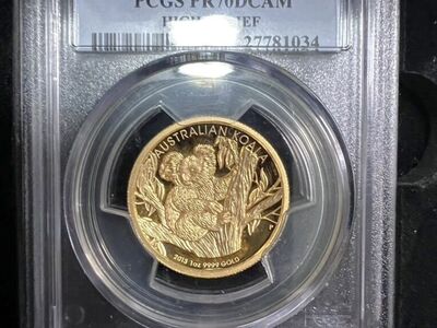 2013-P $100 Australia Koala 1oz Gold PR70 DCAM