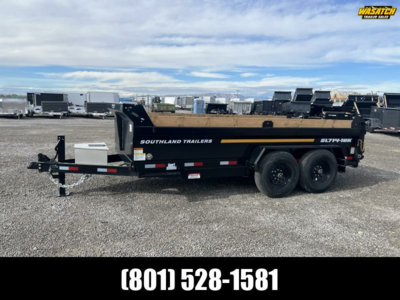 Southland Trailers 7x14 16k 6" Tube Dump Trailer