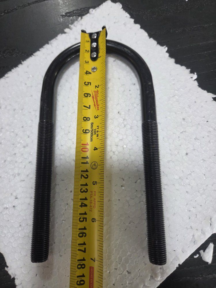 Heavy Duty Black Metal U-Bolts Suspension Leaf Spring Bolts