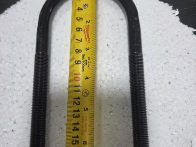 Heavy Duty Black Metal U-Bolts Suspension Leaf Spring Bolts