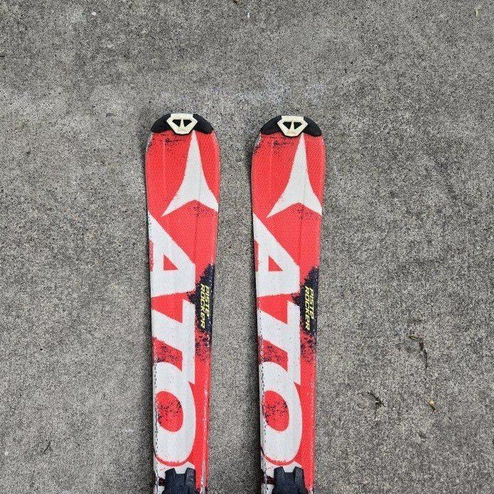 Kids Atomic Redster 120 cm Skis Adjustable Bindings
