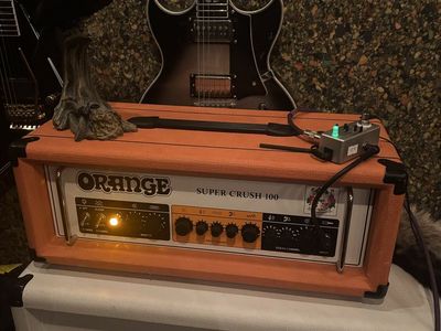 Orange Super Crush 100 Guitar Amplifier Head - Orange