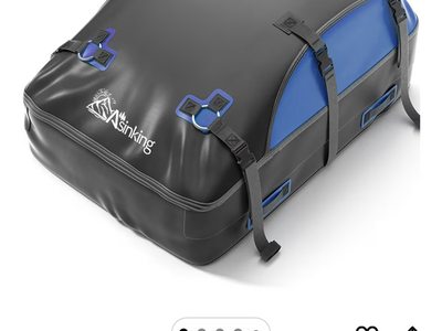 Soft-sided car top carrier- just like this