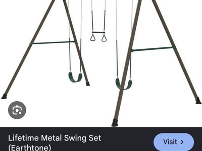 Lifetime 10ft. Swing Set