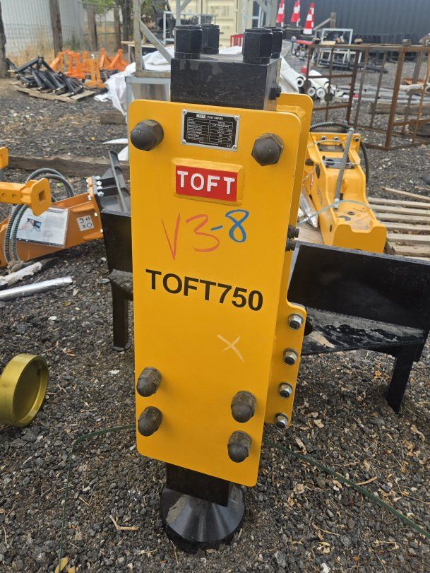 NEW Toft Heavy Duty 750 Hi-Lift Post Pounder (Skid Steer) Add Chisel Bit for additional $400
