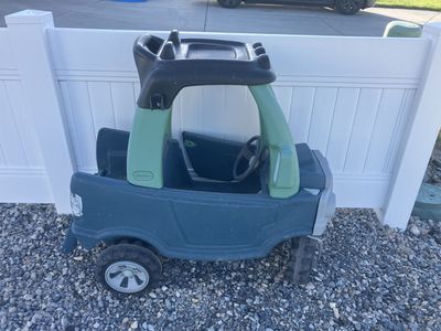 Free Little Tikes Green & Black Ride-On Toy Car for Toddlers
