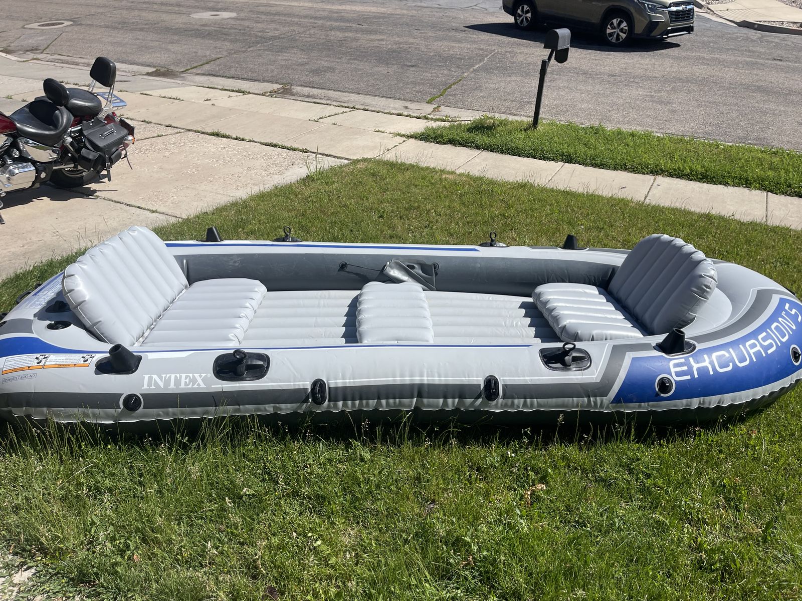 Intex 5 person raft