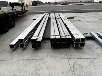 14 Sticks Prime 304 Stainless Steel Square Tubing (6x6) – CAN DELIVER