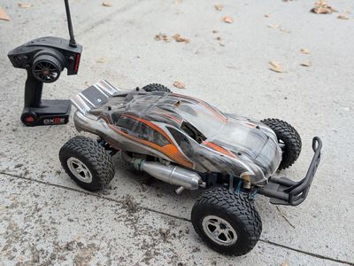 Custom Nitro RC Car + Accessories