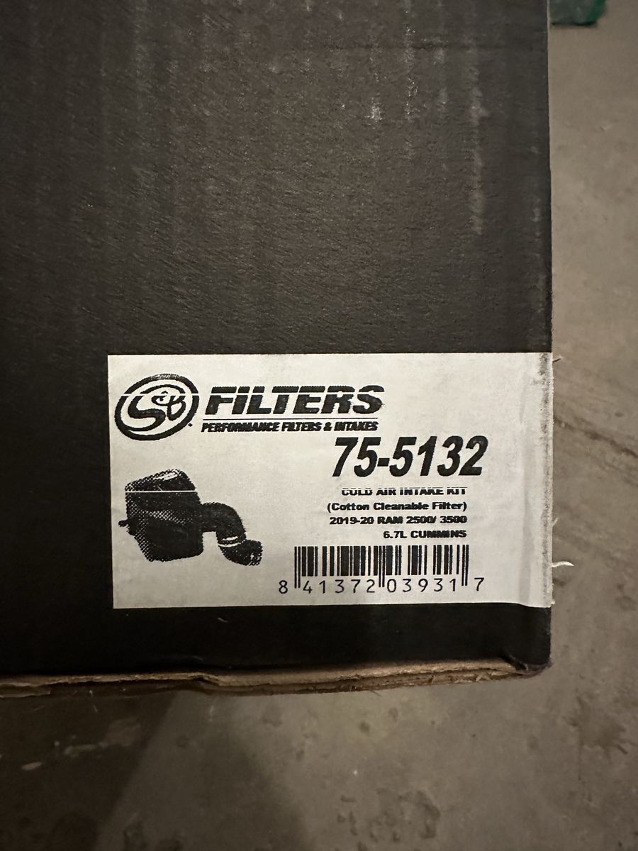 S&B CAI for 5th Gen Cummins