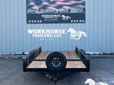 7x18’ Tandem Axle HYBRID 7K *SPARE TIRE INCLUDED*