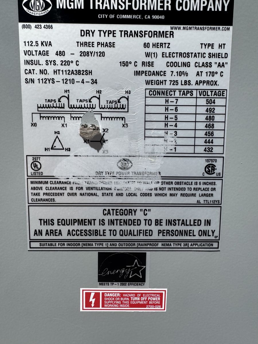 Big Electrical Transformer