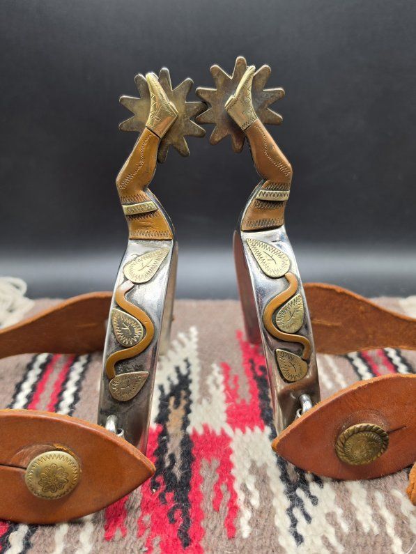 Winchester Gal Leg Spurs Hand Forged