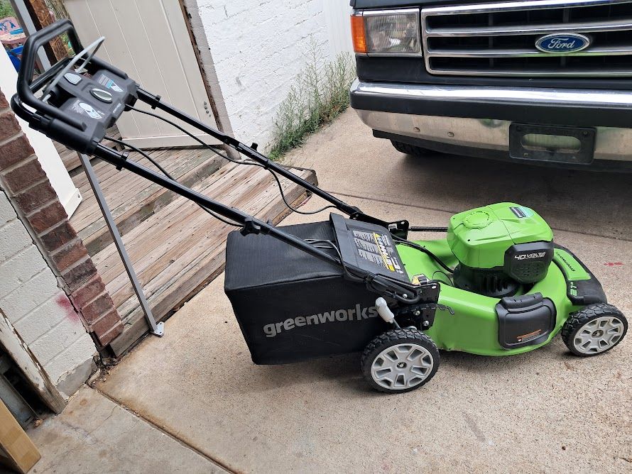 Greenworks 40V 21in Self Propelled Lawn Mover