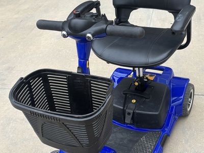 Blue Adult Mobility Scooter