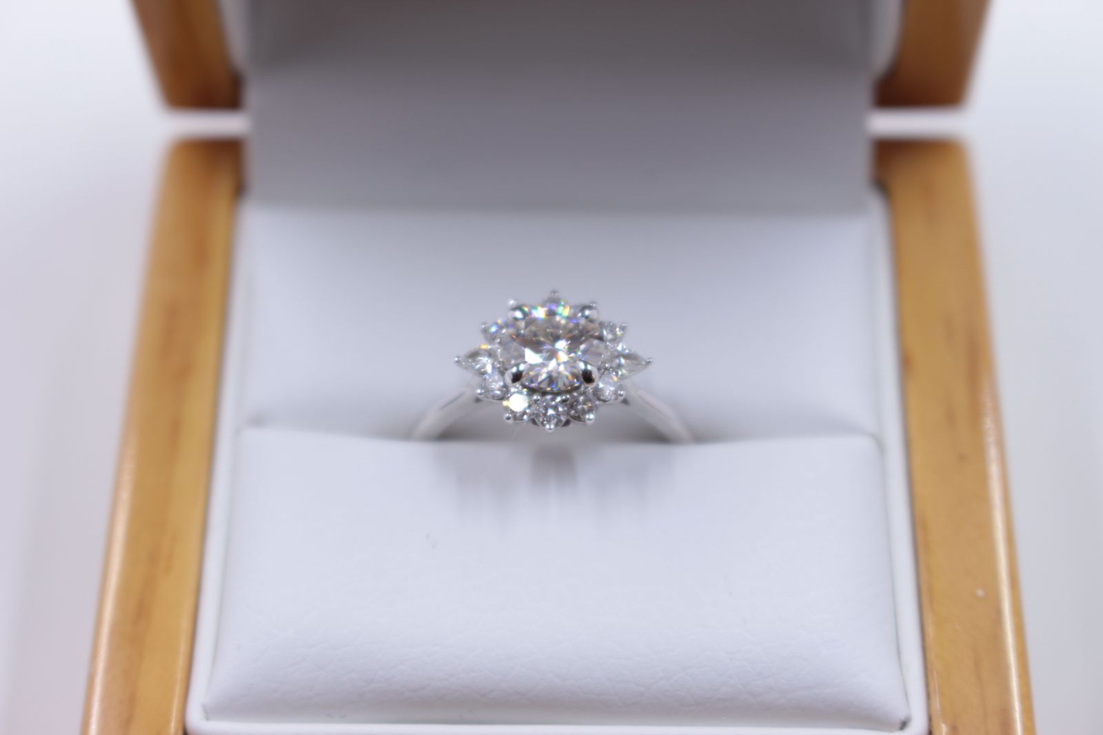 Halo Engagement ring