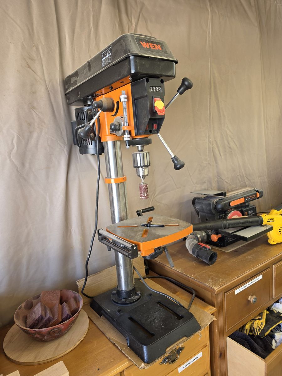 WEN 4214T 12-Inch Variable Speed Benchtop Drill Press
