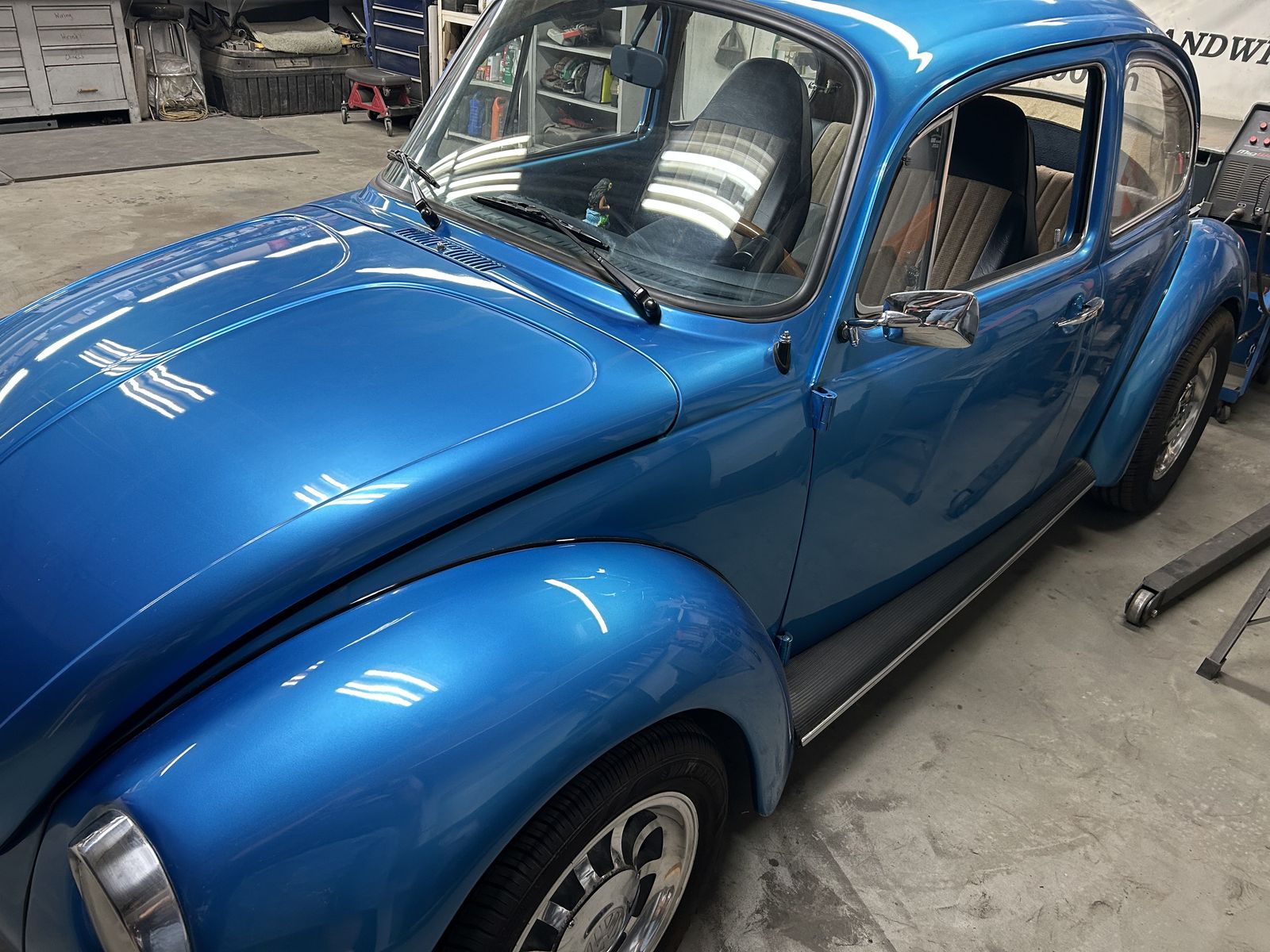 1973 VW Super Bug with Subaru 2.2 engine swap