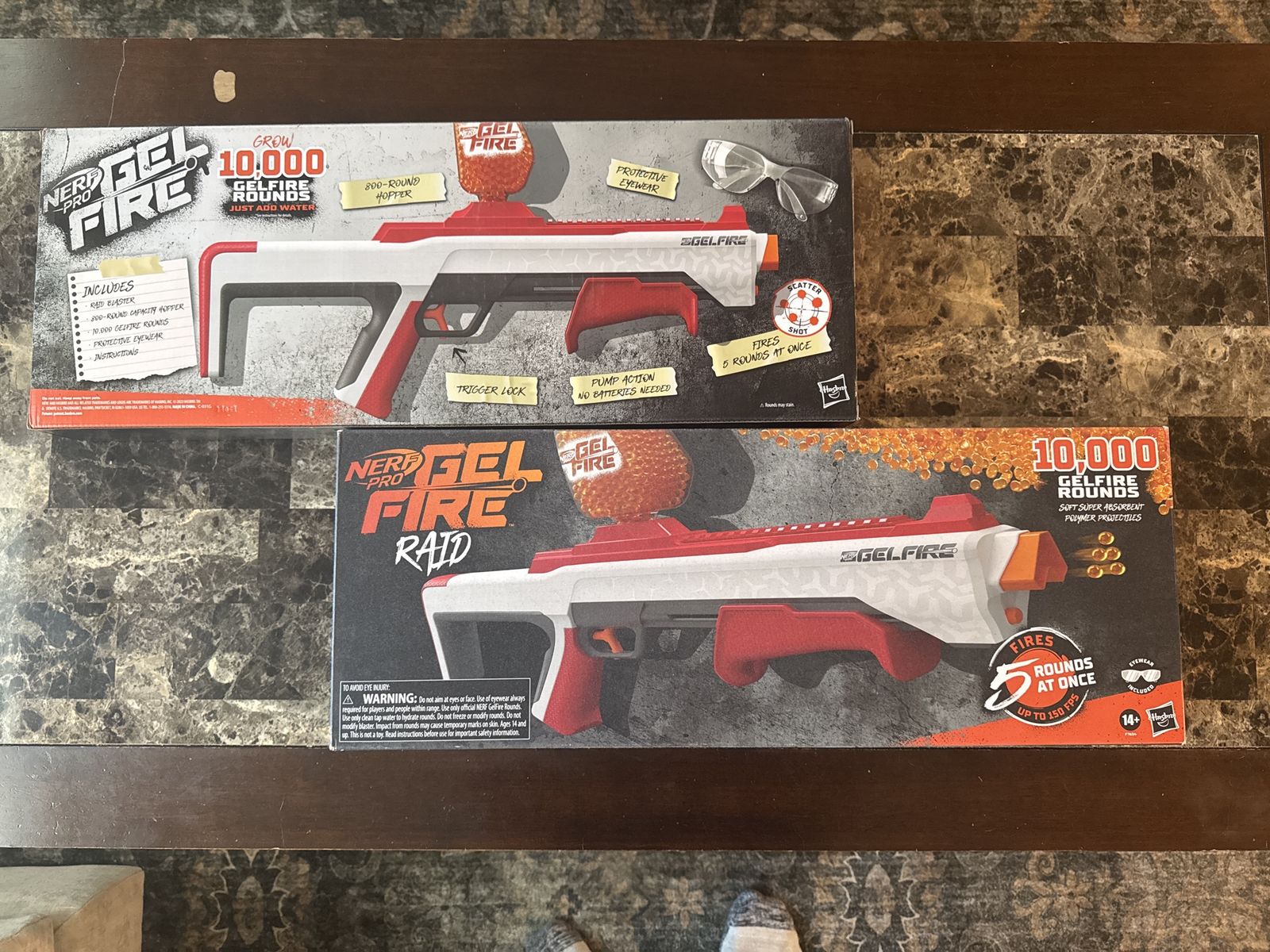 Nerf Pro Gel Fire RAID (x2)