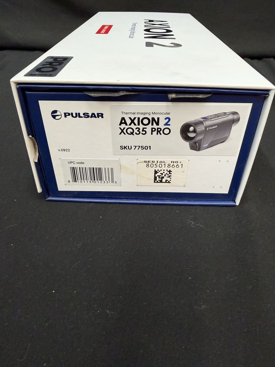 Pulsar Axion 2 XQ35 Pro Thermal Imaging Monocular SKU 77501