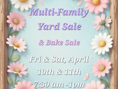 Multi - Family Yard Sale