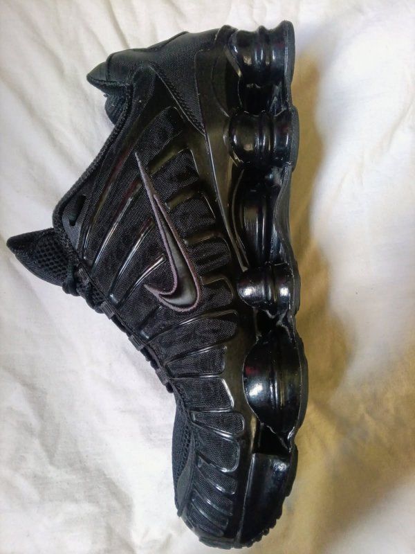 Nike Shox TL All Black Men's Running Shoes size 13