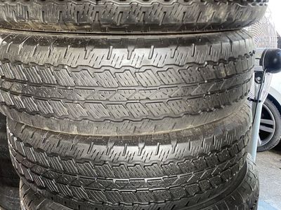 4 TIRES BRIDGESTONE P255-75-17 DUELER 90% TREAD EXCELLENT LAK NEW TIRES FREE INSTAL BALANCE