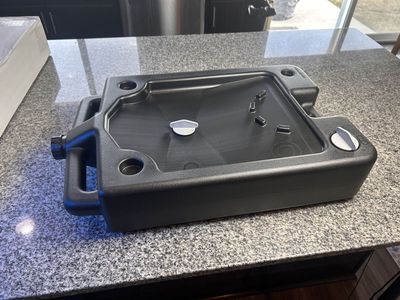 Never used 12 qt oil drain pan