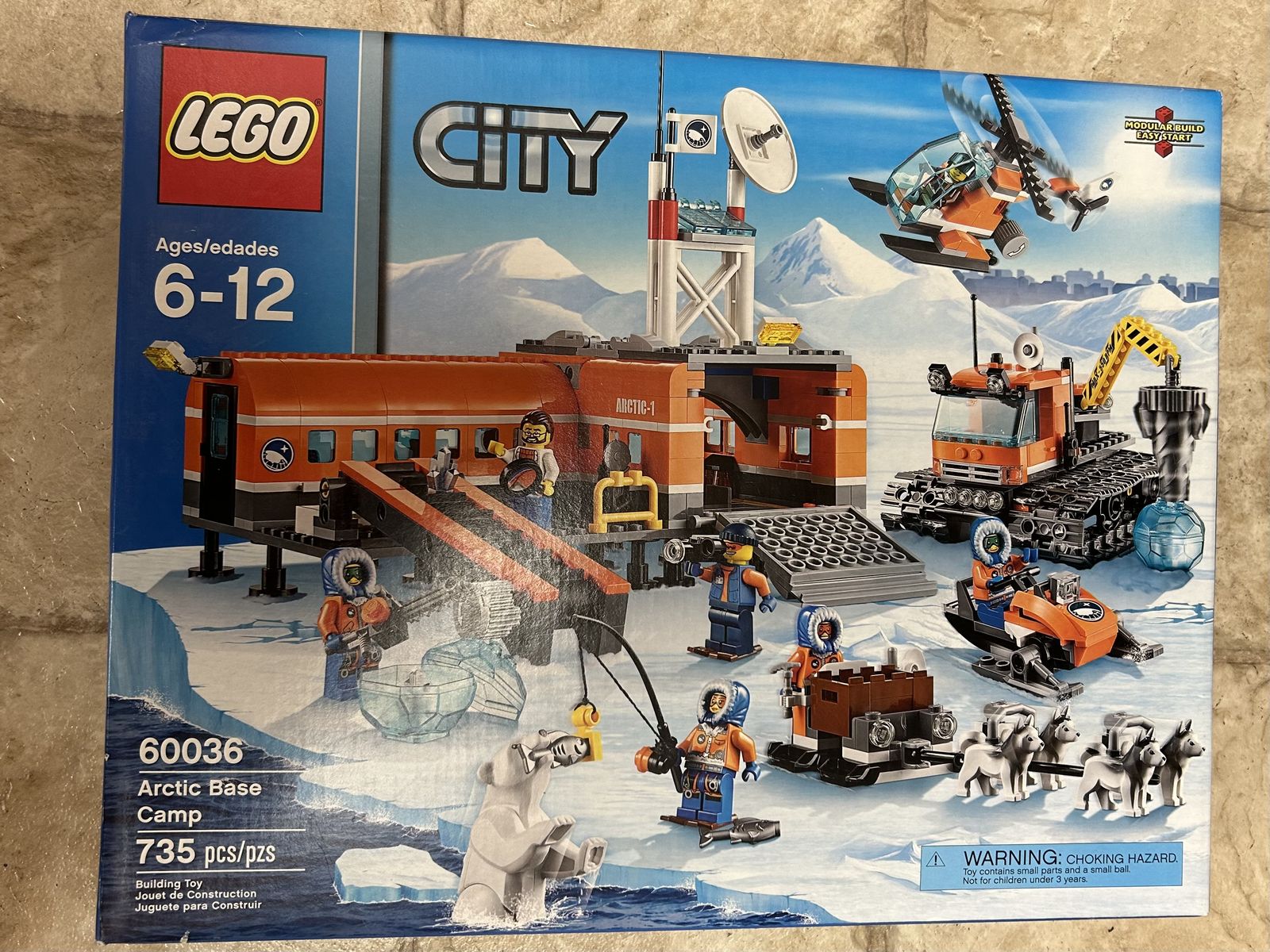 Lego Arctic Base Camp Set 60036