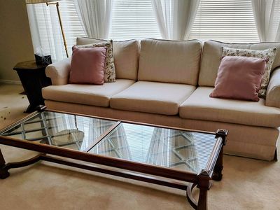 Custom built sofa