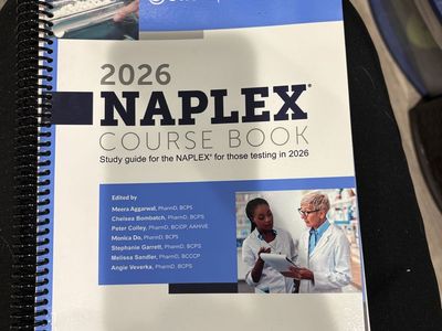 UWorld RxPrep 2026 NAPLEX Course Book Study Guide Pharmacy Exam Prep