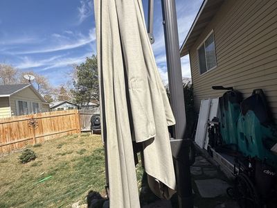 10x10 Umbrella With Sunbella Fabric