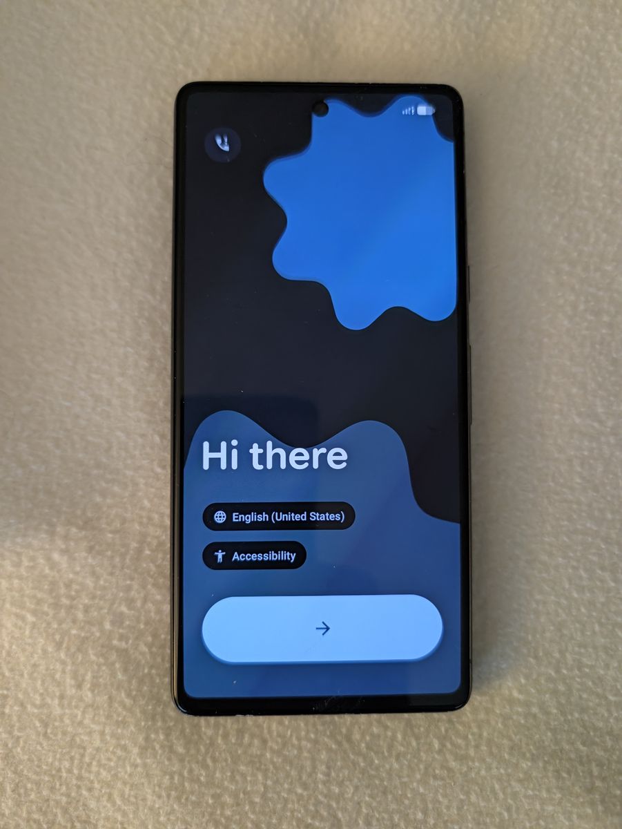 Google Pixel 7 - 128GB - Obsidian Black (Unlocked) w/ Original Box & Accessories