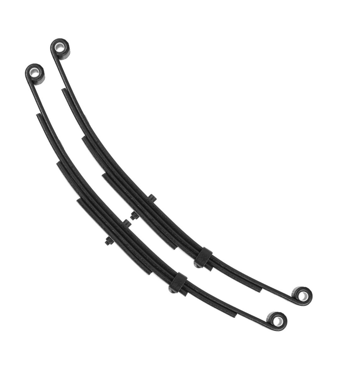 New Set of 2 Trailer Leaf Springs With Hardware 5000 lb GVW Load Rating