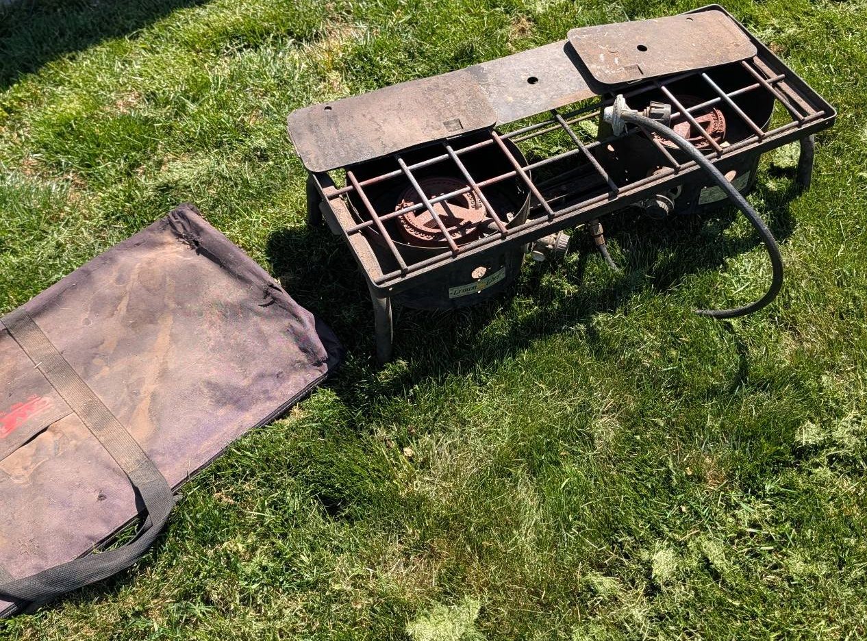 2 Burner Propane Camping Stove