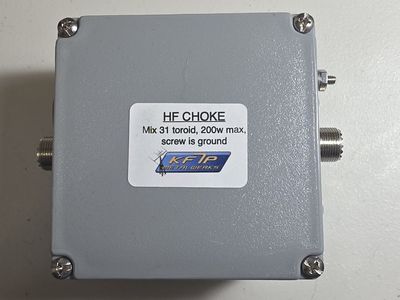 KF7P Metalwerks HF Choke - Mix 31 Toroid 200W Max Common Mode Choke