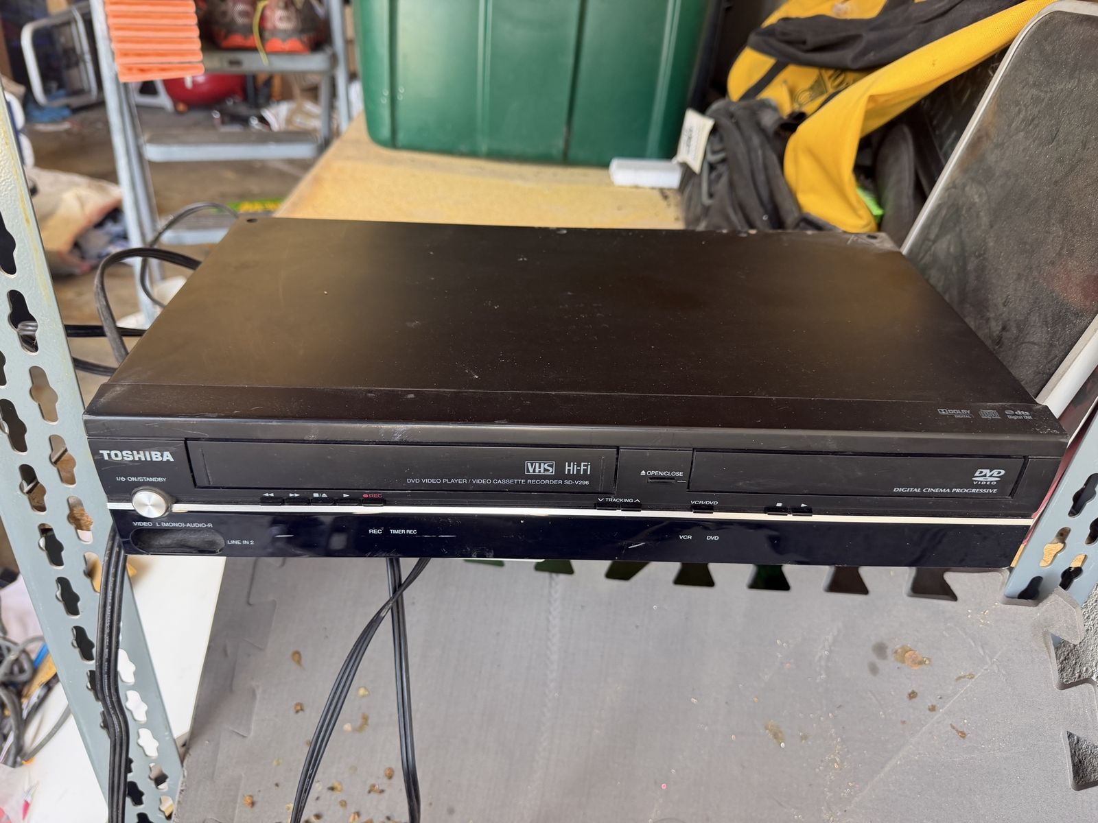 VHS /dvd player plus Disney vhs