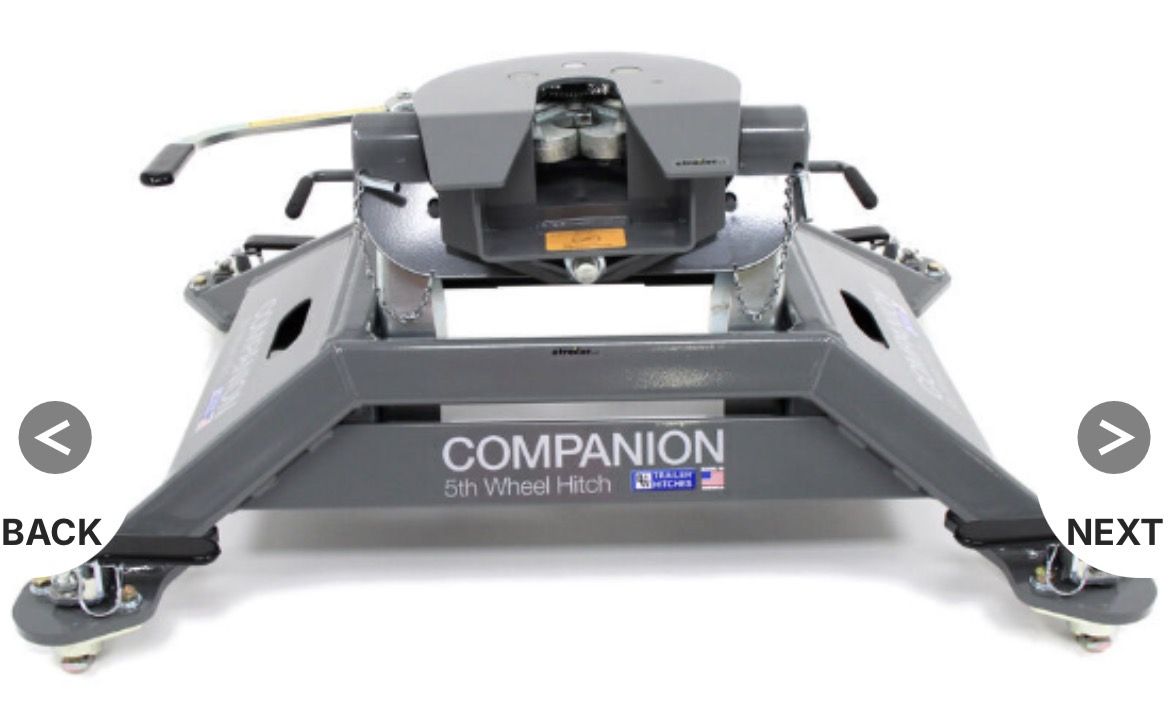 B&W Companion Fifth Wheel Hitch for Ram OEM Hitch