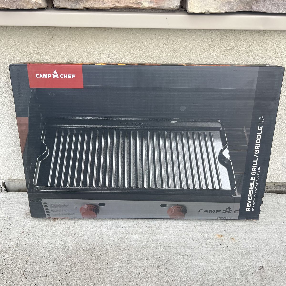 Camp Chef Reversible Grill Griddle For 16in Stove