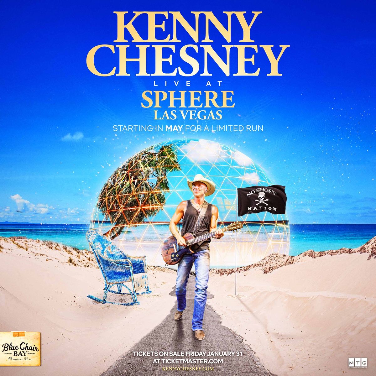 Kenny Chesney At The Las Vegas Sphere