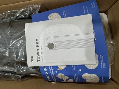 Black Dreo Tower Fan