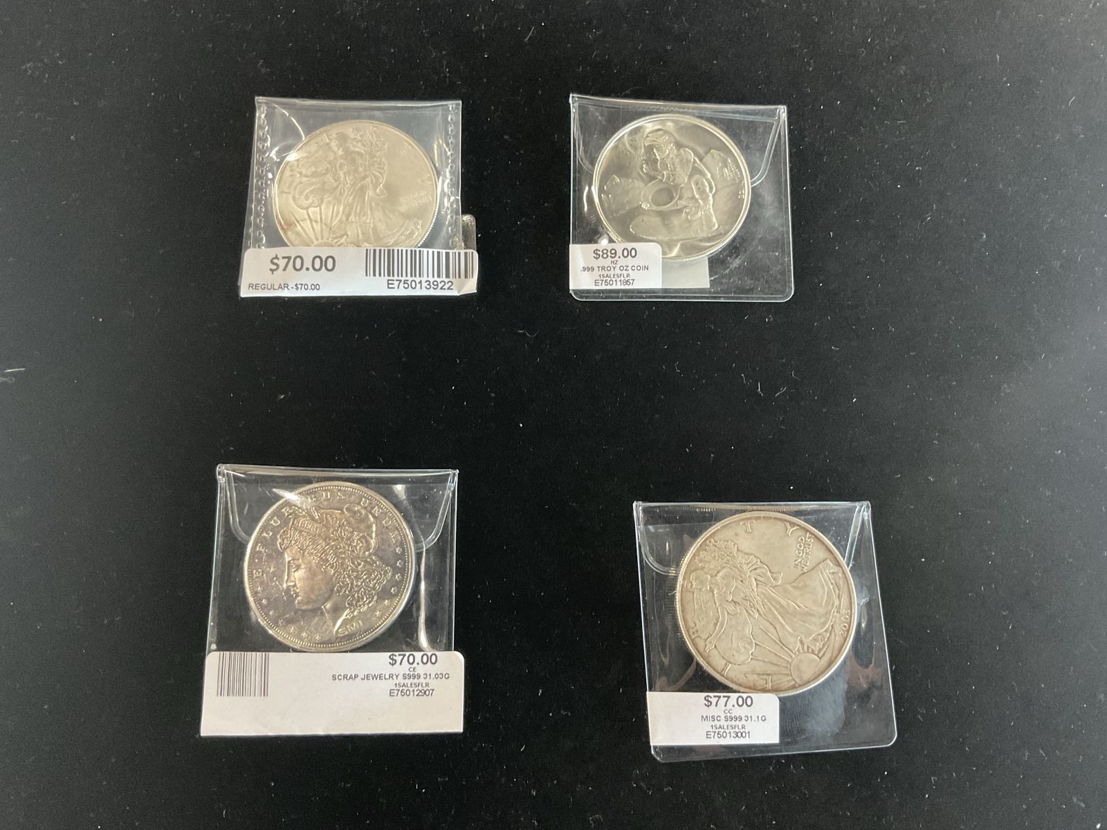 Loose Silver Coins