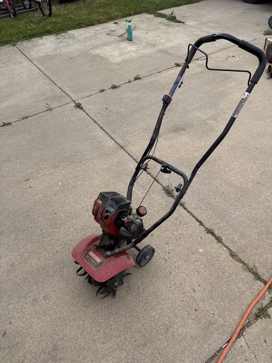 Craftsman tiller