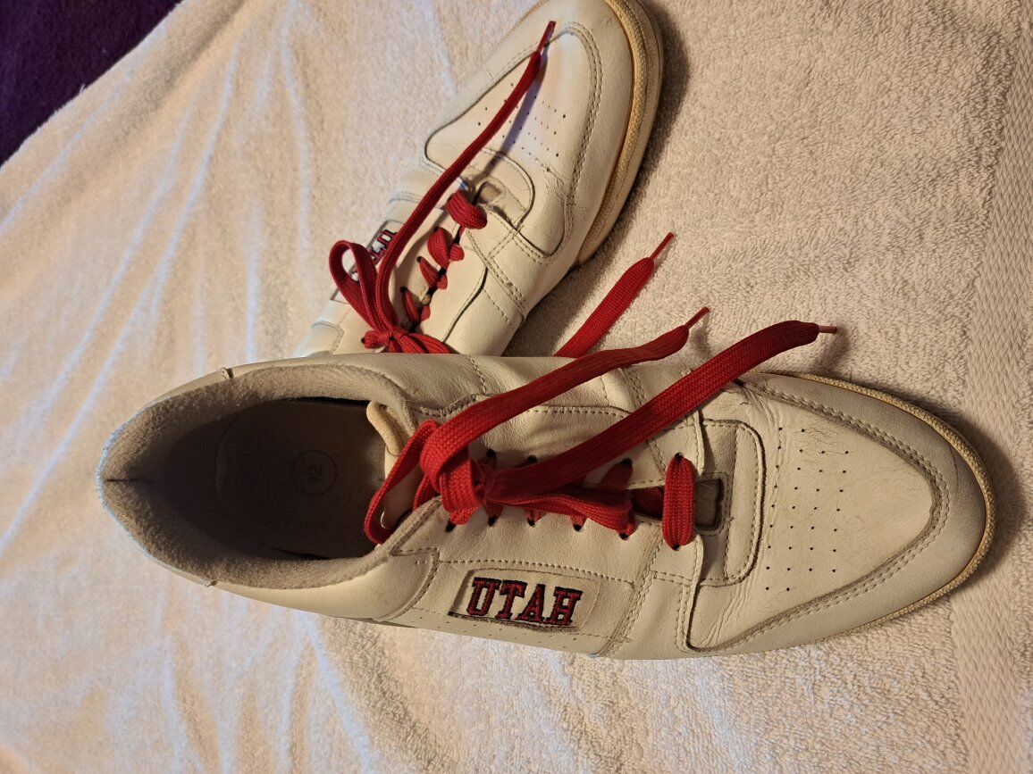 University of Utah logo'd tennis shoes Men's size 12 $20