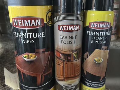 WEIMAN FURNITURE POLISH & WIPES NEW