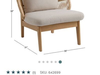 World Market Grace Bay Outdoor Chair
